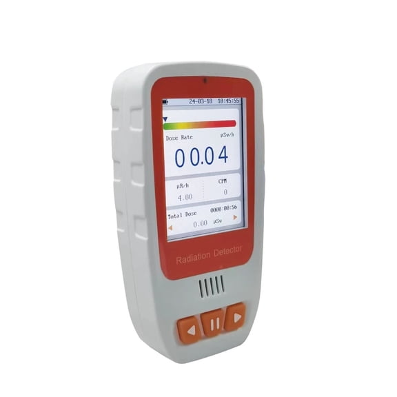 HFS-20PRO Handheld Nuclear Radiation Detector ,  And X Rays Geiger Counter Automatic Alerts Data Storage Built-in Battery