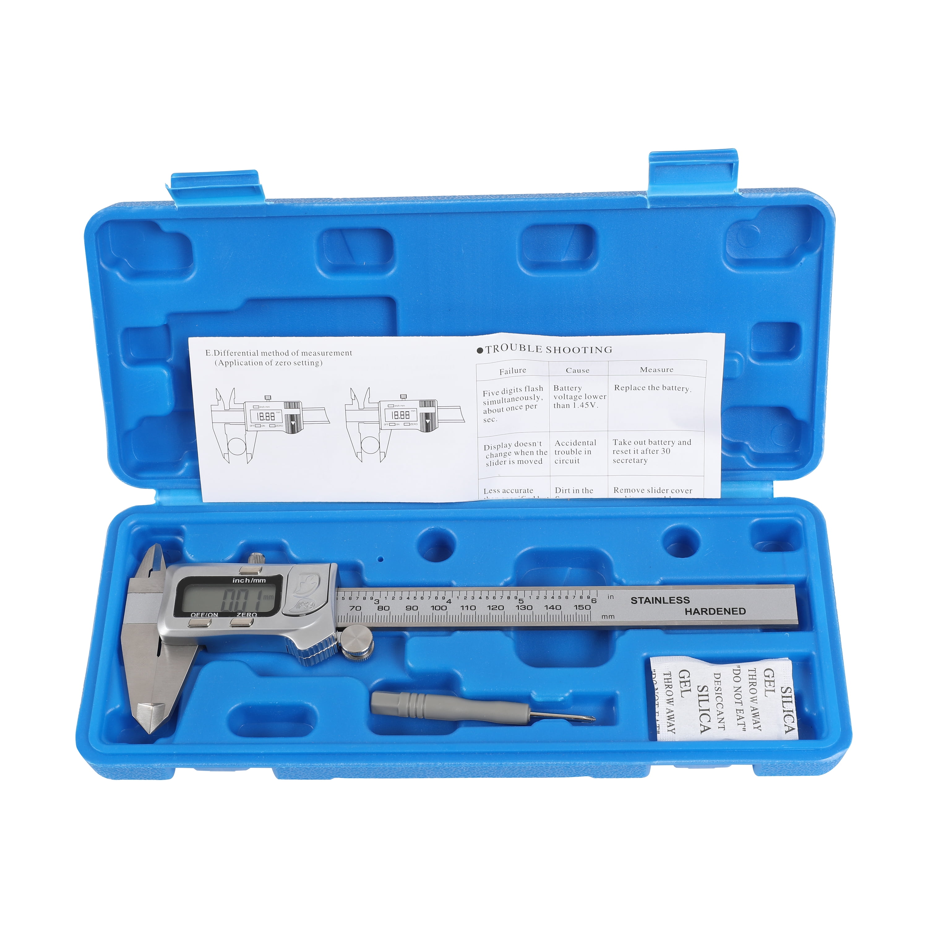 HFS Electronic Digital Vernier Micrometer Caliper Measuring Tool ...