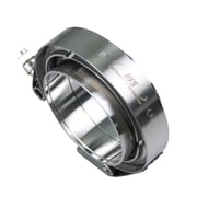 HFS R 3" 76.2mm Stainless Steel 304 Quick Release V-Band Turbo Downpipe Exhaust Clamp