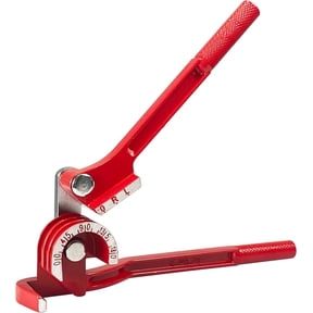 HFS(R) Tube Bender, Tubing Bender 0-180 Degrees Pipe Bender for 1/4 5/16 and 3/8 Inch Copper Aluminum Thin Stainless Steel