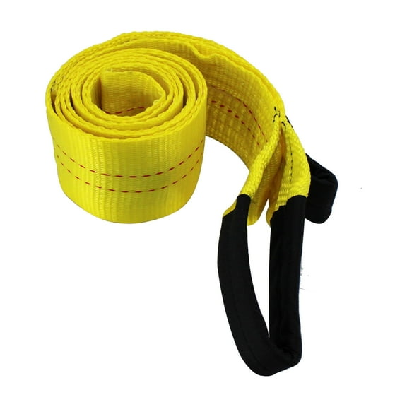 HFS(R) Yellow Tree Saver, Winch Strap, Tow Strap 30,000 Pound Capacity (3X8FT)