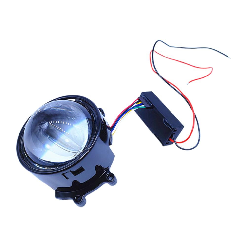 2inch Dynamic Led Car Motorcycle Headlights Devil Eye 12v With Switch Control 6 Adjustable Eye Pattern For Motorcycle Headlight Car Accessories C
