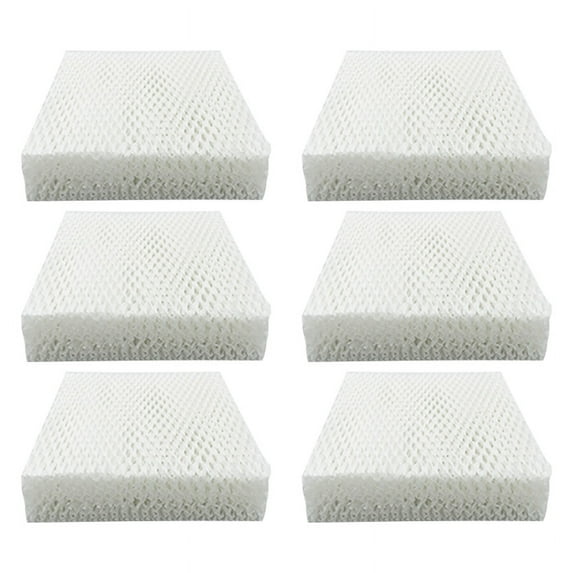 HFT600 Humidifier Wick Filter Replacement for HFT600 Compatible with HEV615 HEV620 HEV615 W, HEV620, HEV620B, 6Pack