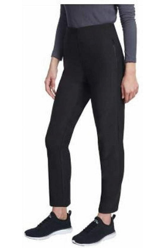 HFX Womens Winter Tech Fleece Lined Pant Size: L, Color: Black
