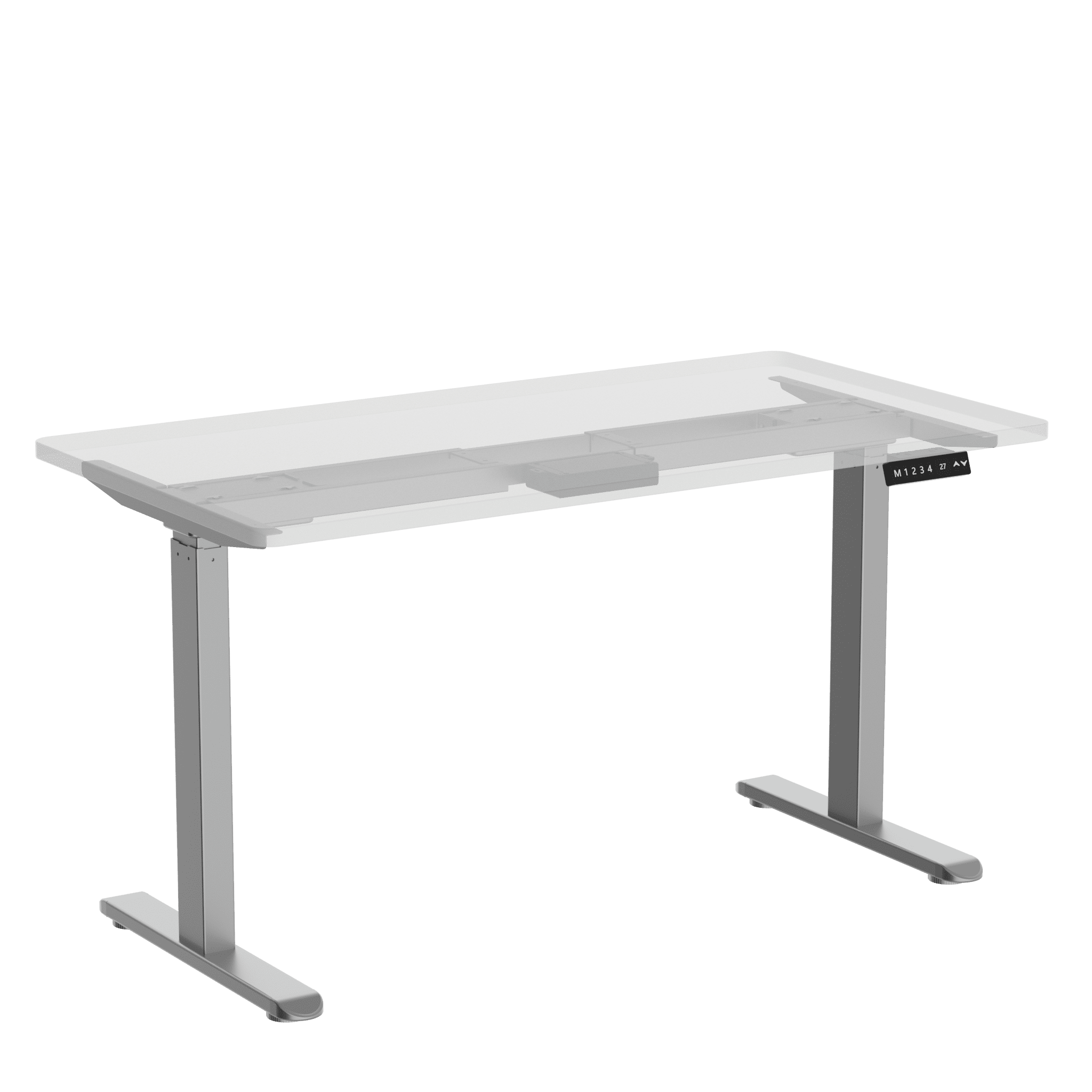 HForesty Electric Stand up Desk Frame ErGear Height Adjustable Table