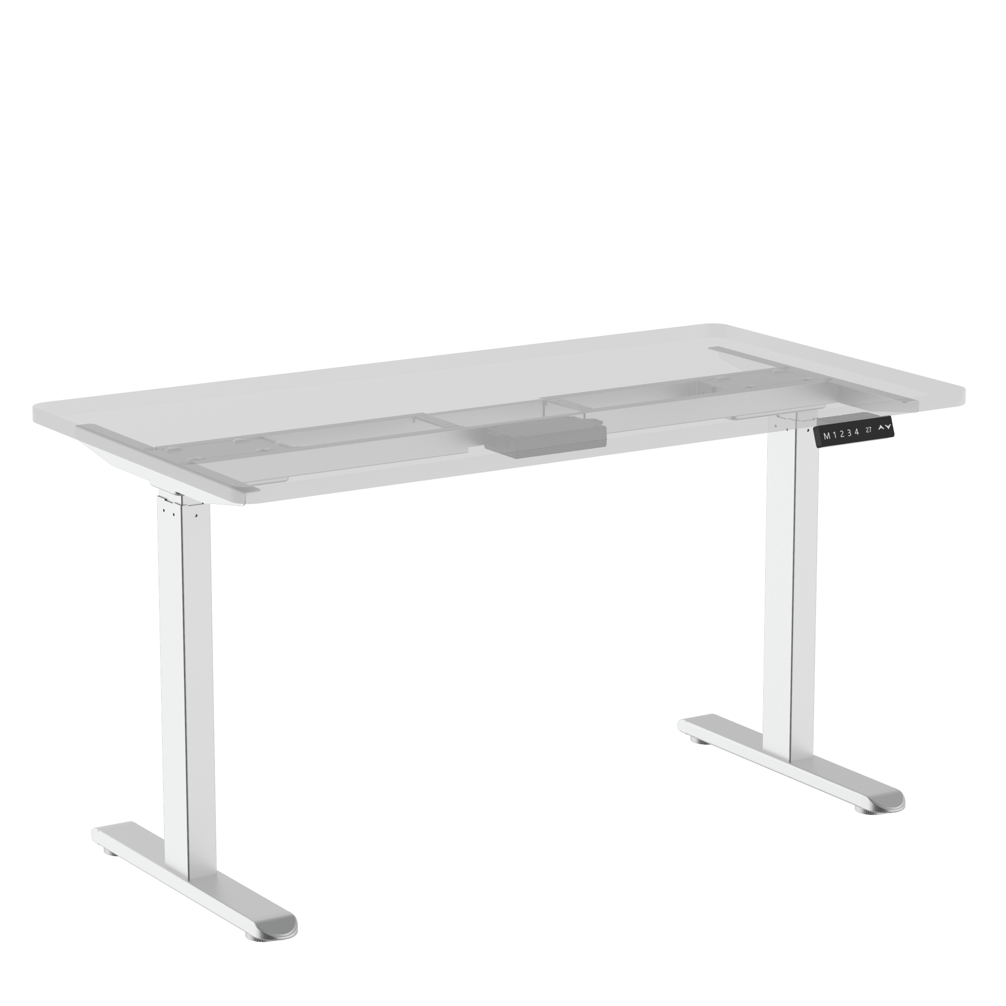 HForesty Electric Stand up Desk Frame ErGear Height Adjustable Table