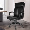 thumbnail image 1 of HForesty Home Office Chair - Executive Office Chair Adjustable Computer Desk Chair with Lumbar Support, Padded Armrest, Comfy Cushion Seat for Work, Study, 1 of 8