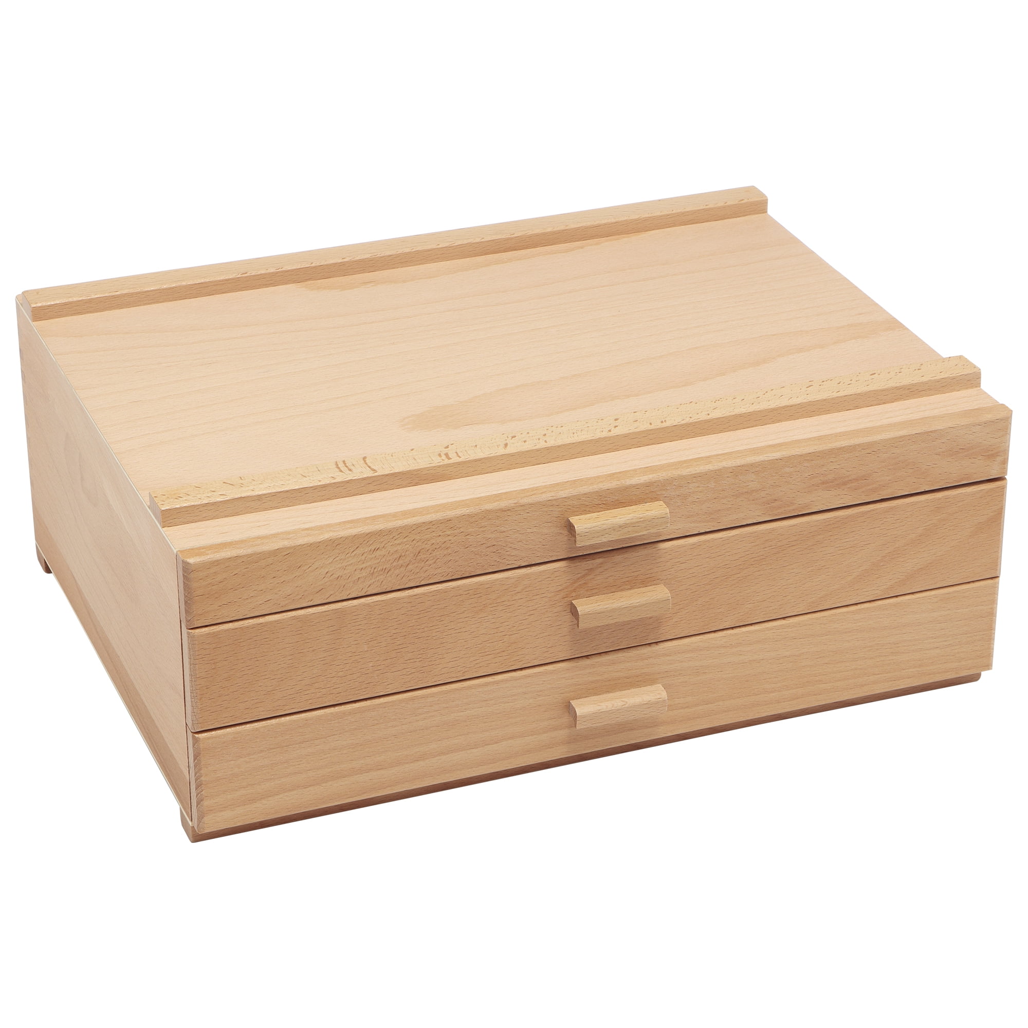 Natural Birch 3-Drawer Artist Storage Chest