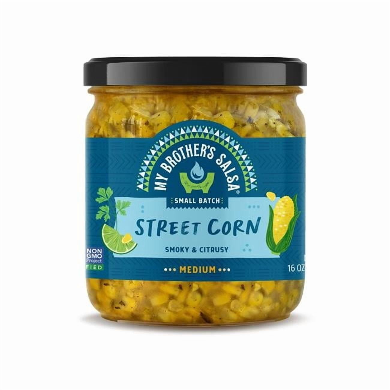HG2578557 16 oz Medium Smoky & Citrusy Street Corn - Case of 6