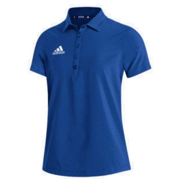 HG7477 Adidas Women Stadium Polo Team Royal Blue/White XL