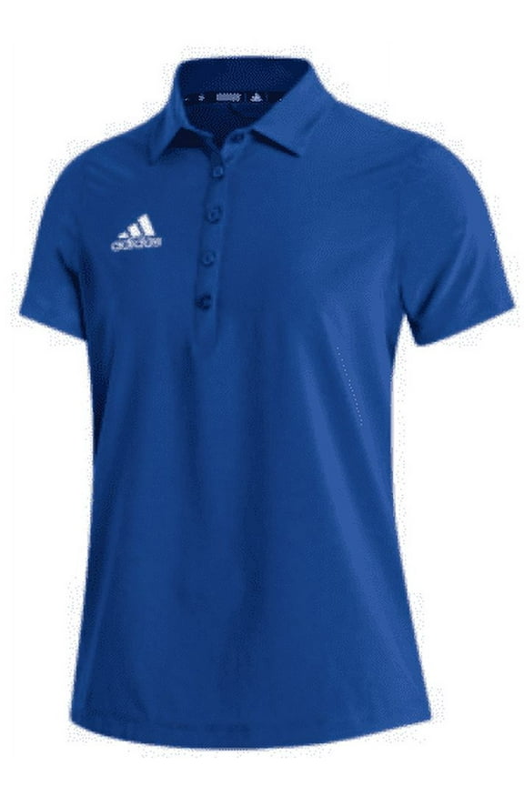 HG7477 Adidas Women Stadium Polo Team Royal Blue/White XL
