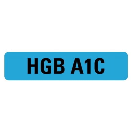 HGB A1C Medical Labels
