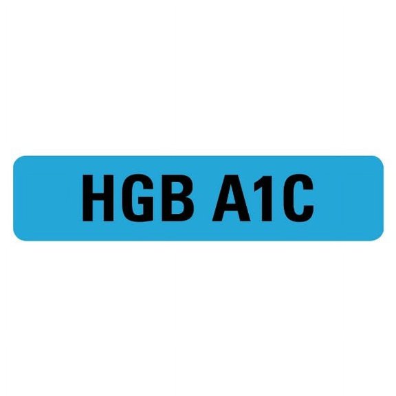 HGB A1C Medical Labels
