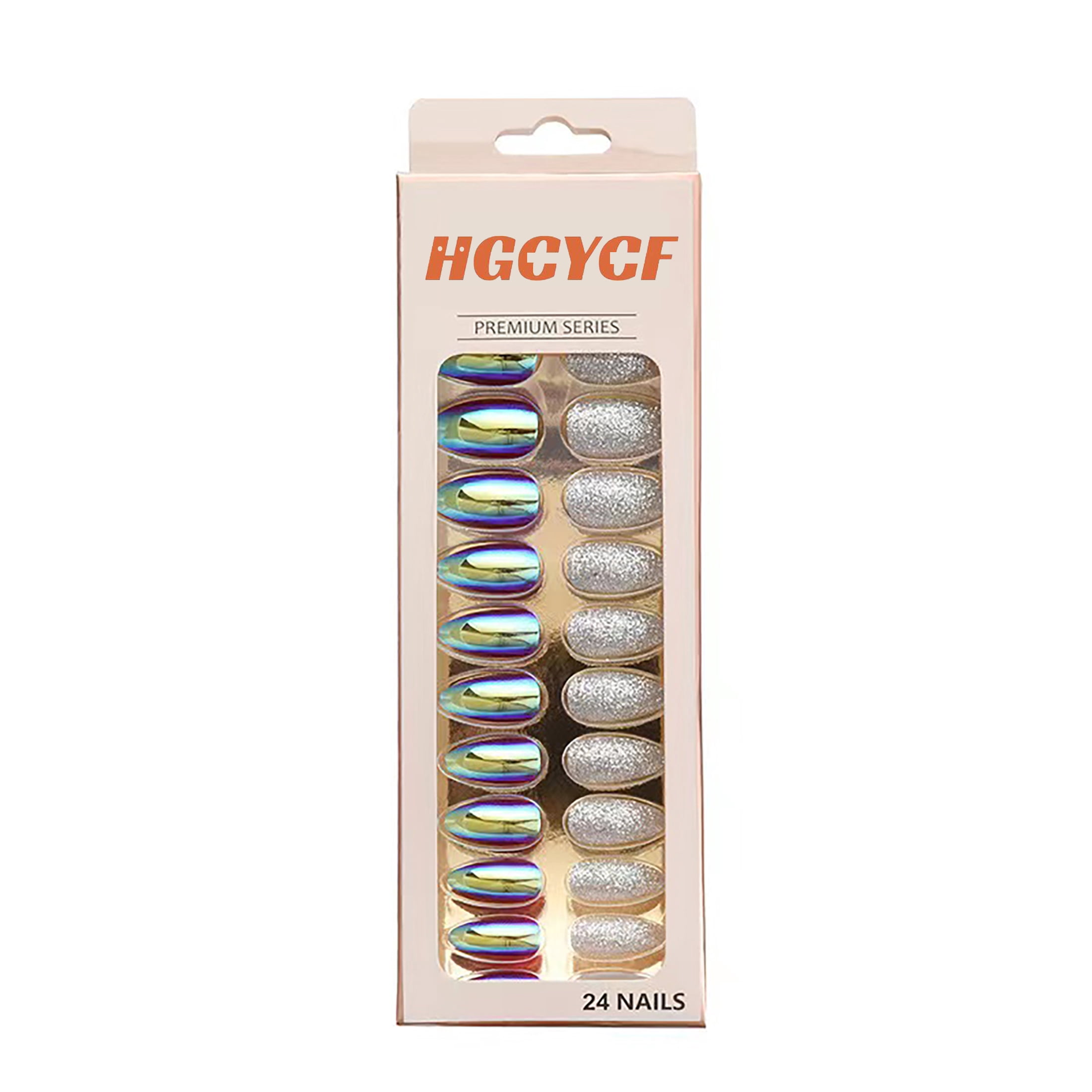 HGCYCF 24pcs Press on Nails False Nails
