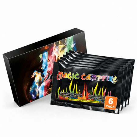Eclaron Northern Lights Color Flames 6 pack, for Campfires and Fireplaces. Features up to 60 Minutes of Magical Changing Colors. price history and forecast - Eclaron