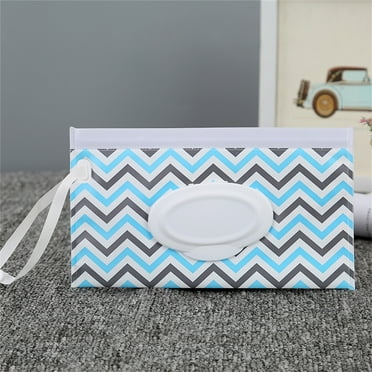 HGDHJO Baby Wipe Dispenser Portable Refillable Wipe Holder Baby Wipes Container Wipe Dispenser Reusable Travel Wet Wipe Pouch