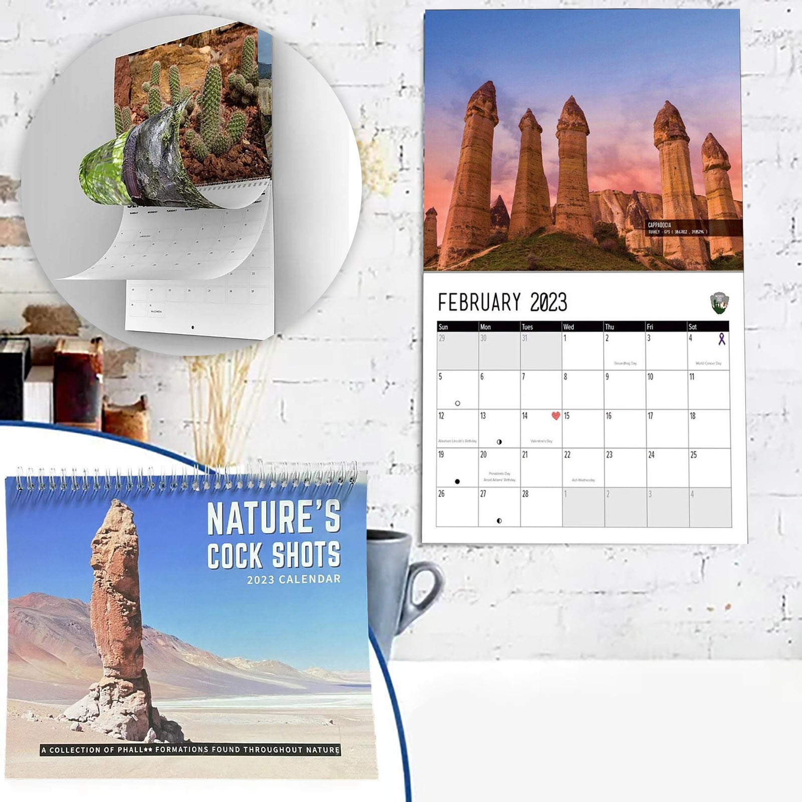 HGDHJO Fantastic Calendar For 2023 Nature Dick Pics Is Back With A 2023