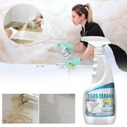 HGEGPO Foam Cleaner Tile Grout Cleaner Sprayer Splash Toilet Cleaner Ceramic Floor Tile Cleaner Bathroom Shower Cleaning Liquid Tiles Floors Deep Cleaning Agent 100ml