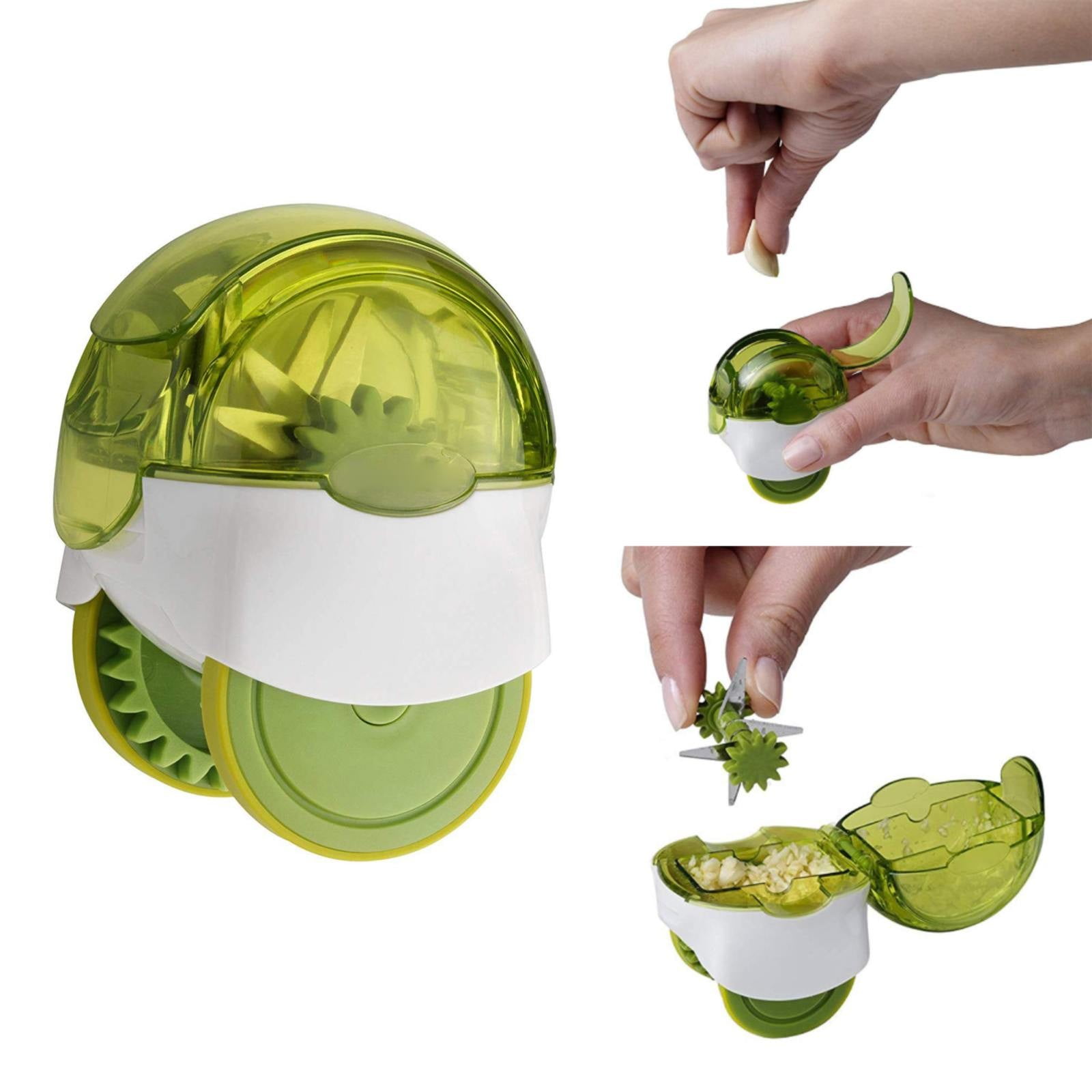 HGEGPO Garlic Peeler Roller Garlic Cutter Manual Roller Garlic Mincer