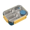 HGFTDIUT Black and Friday Deals 2024 Stainless Steel Bento Adult Lunch