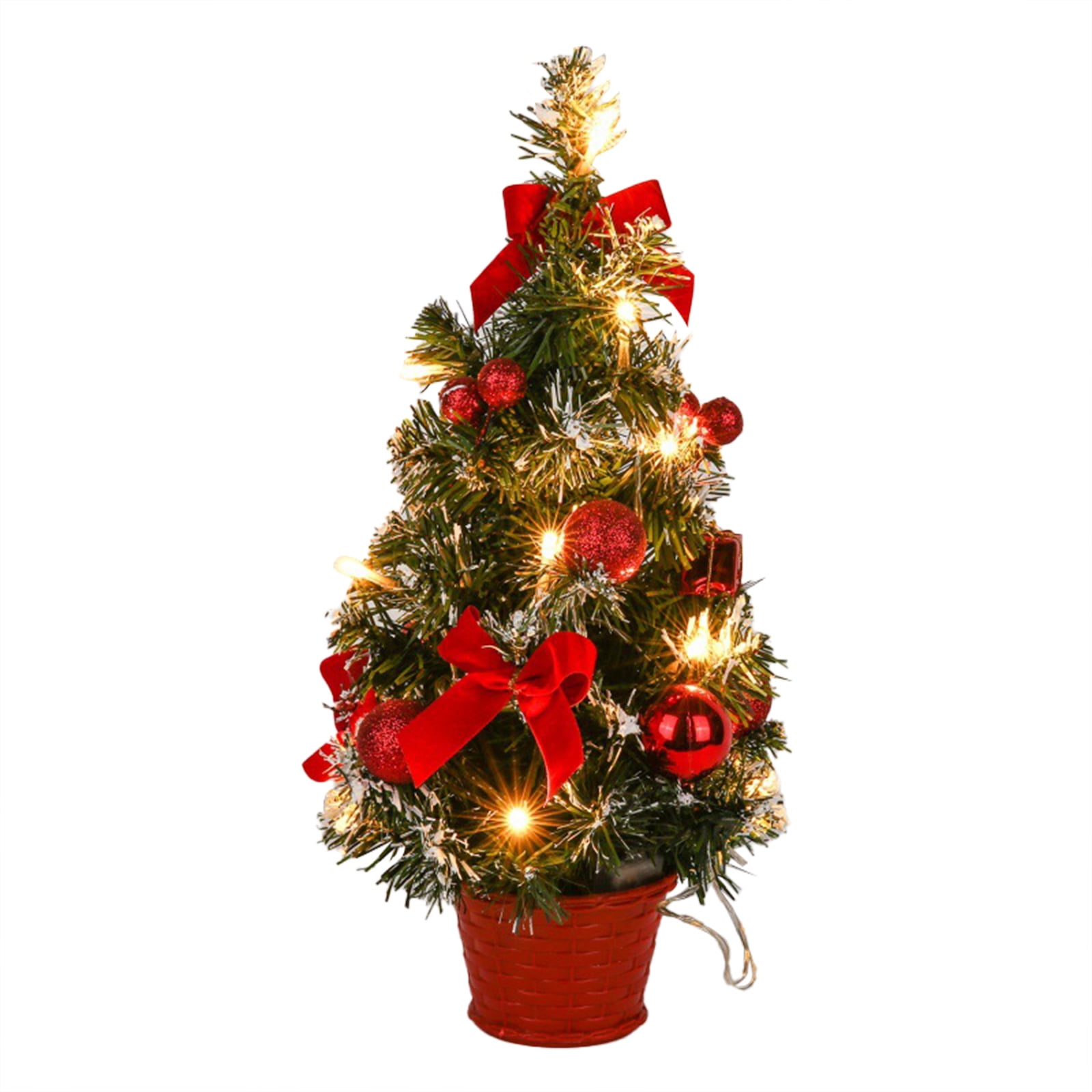 HGFTDIUT Black and Friday Deals 2024 40cm Tabletop Christmas Tree Mini