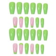 HGFTDIUT Black and Friday Deals 2024 Nail Patch Green Wearing Nail