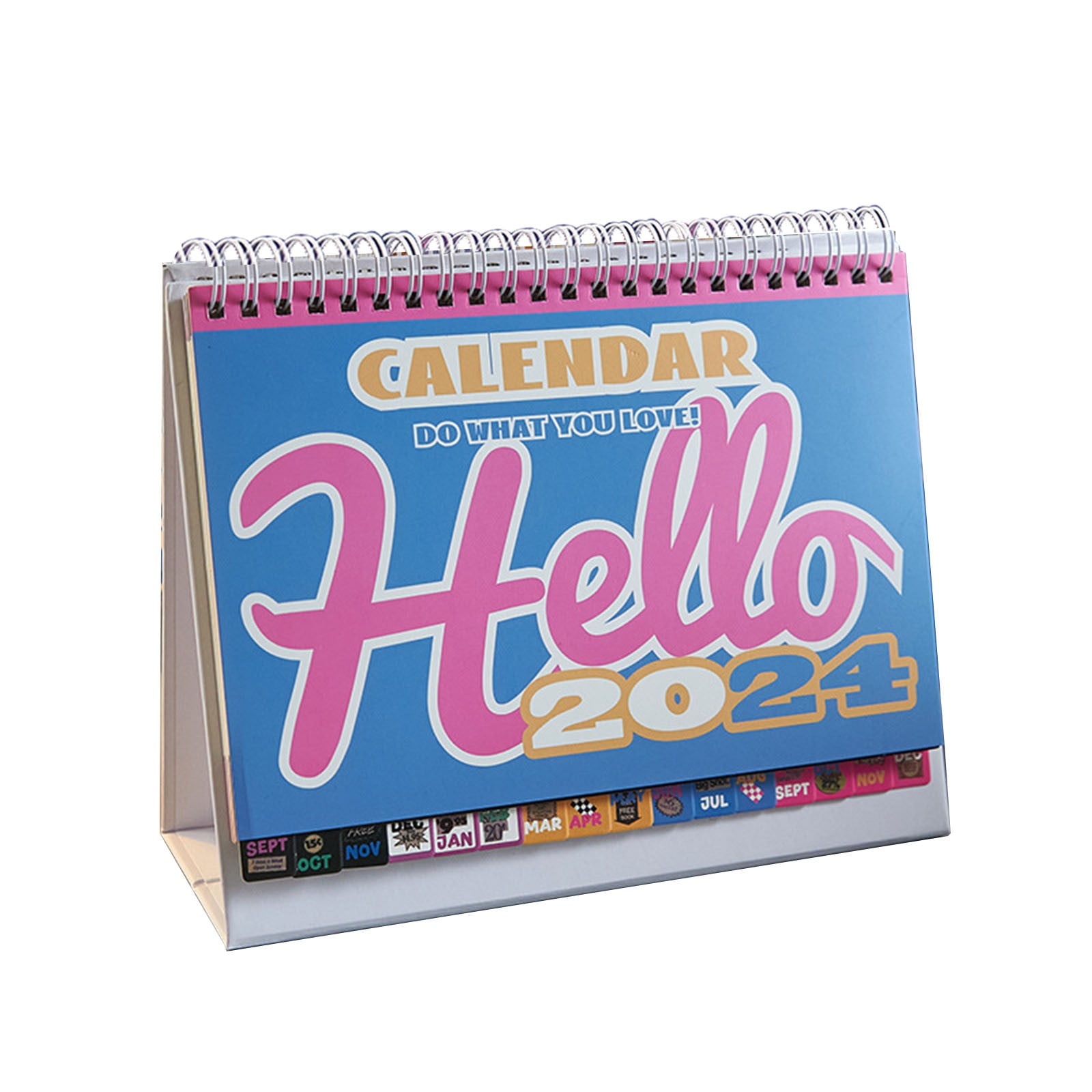 HGFTDIUT Black and Friday Deals 2024 Retro Desk Calendar Planner