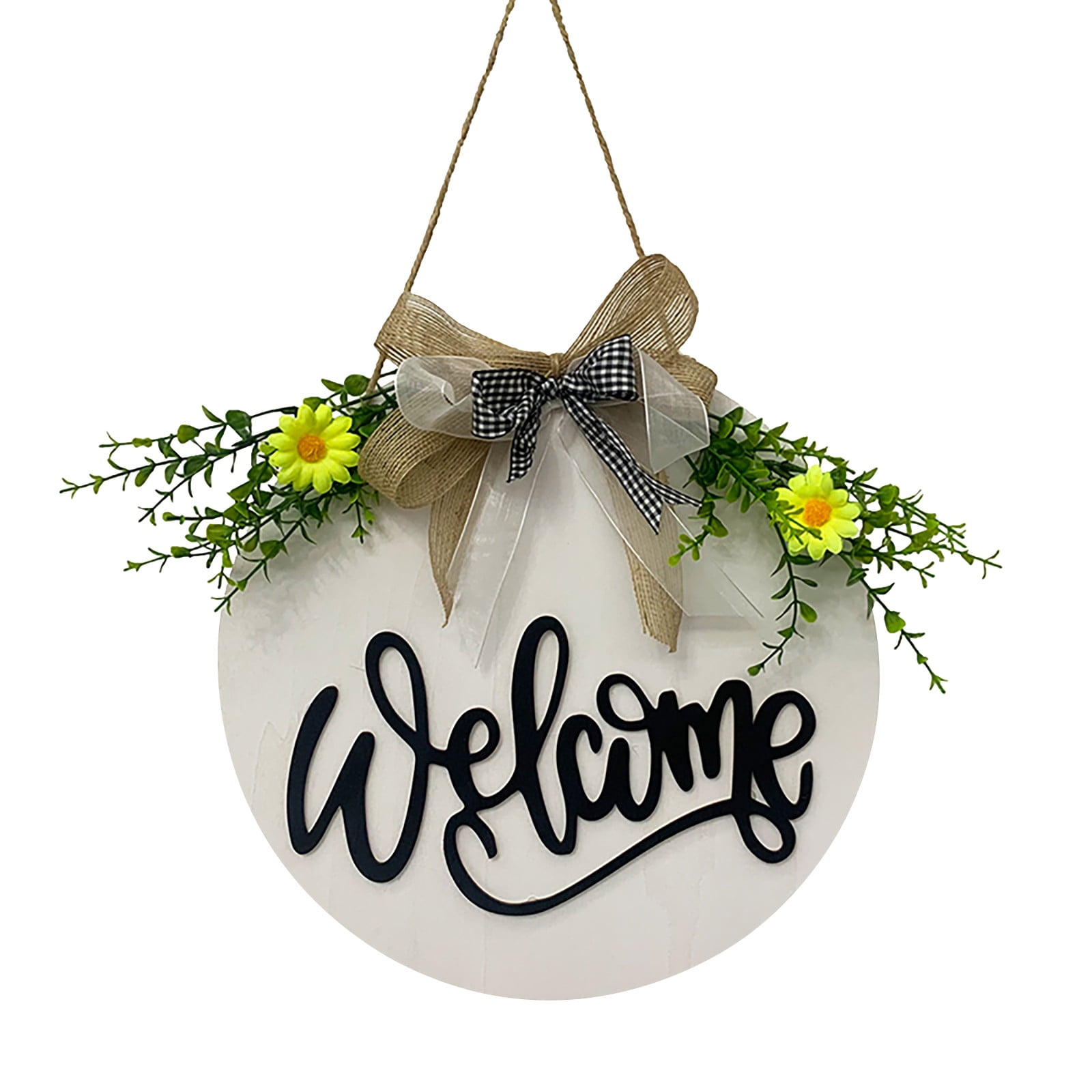 HGFTDIUT Black and Friday Deals 2024 Door Hanger Door Decoration Door Wreath Front Door