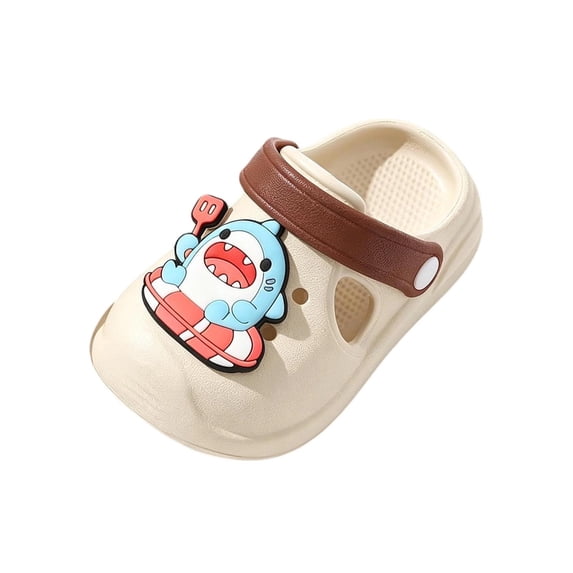HGIEYS Boys Girls Toddler Clogs Little Kids on Slides Sandals Truck Car Bunny Summer Water Shoes Garden Beach Pool 2.5-3 Years