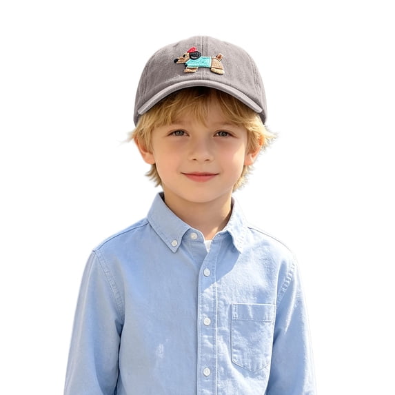 HGIEYS Girls Baseball Cap,Cute Toddler Baseball Cap | Adjustable Strap Sun Hat for Toddler & Kids Gift 3-6 Years