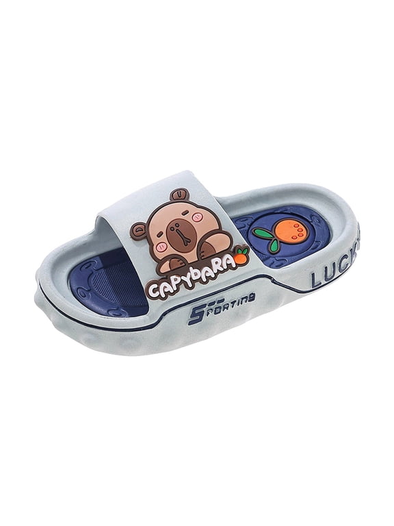 Kids Slippers Cloud Comfort Foam Slide Sandals 9.5-10 Years
