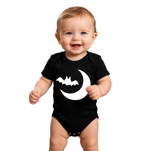 HGIEYS Pumpkin Halloween Baby Bodysuit 12-18