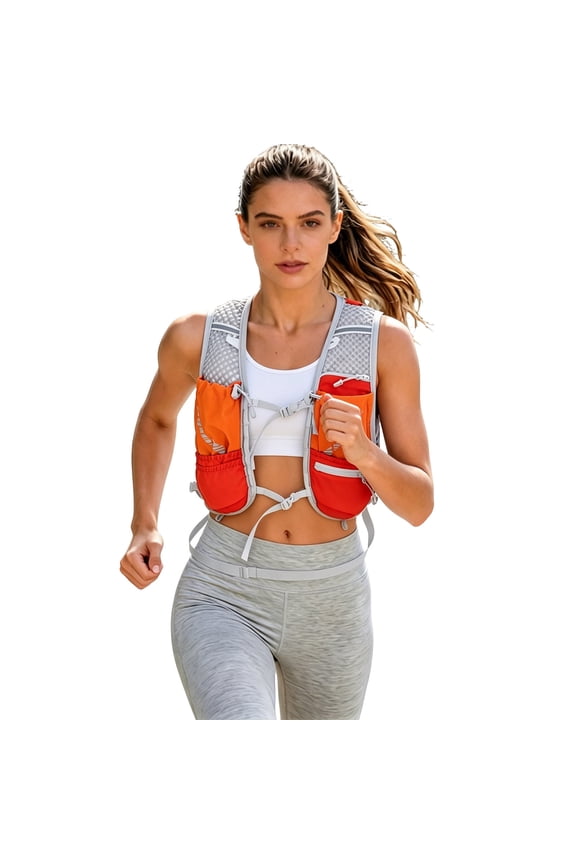 Running Vest Hydration Backpack for Men Women, 5L Lightweight Running Backpack Hydration Pack for Marathon