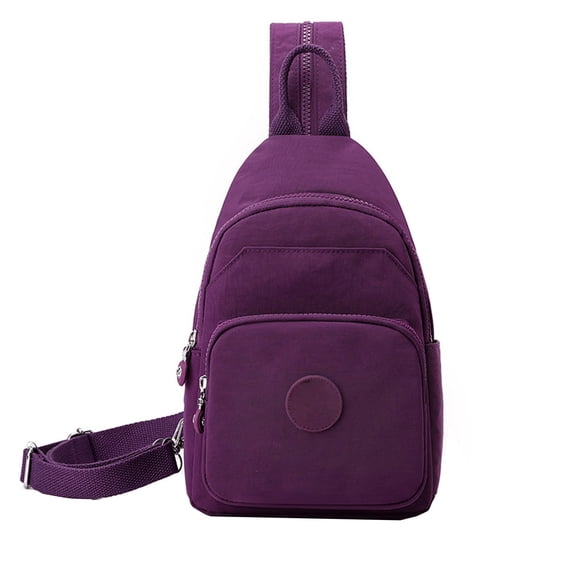 HGIEYS Sling Backpack for Women Men Chest Bag with Convertible Shoulder Strap Crossbody Bag for Hiking Traveling