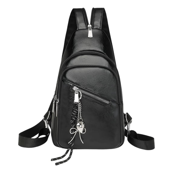 HGIEYS Small Sling Backpack for Women Chest Bags with Convertible Shoulder Strap Hiking Traveling Outdoors Crossbody Bag
