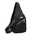 thumbnail image 1 of HGIEYS Waterproof Sling Bag Crossbody Backpack unisex chest bags for Women Men Hiking Daypack Casual lightweight fanny pack, 1 of 4