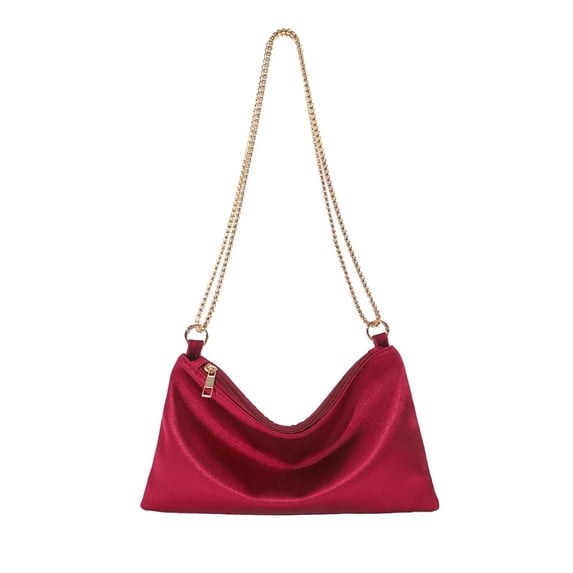 HGIEYS Womens Satin Evening Handbag Wedding Prom Clutch Purse Party Formal Clutches Shoulder Bag