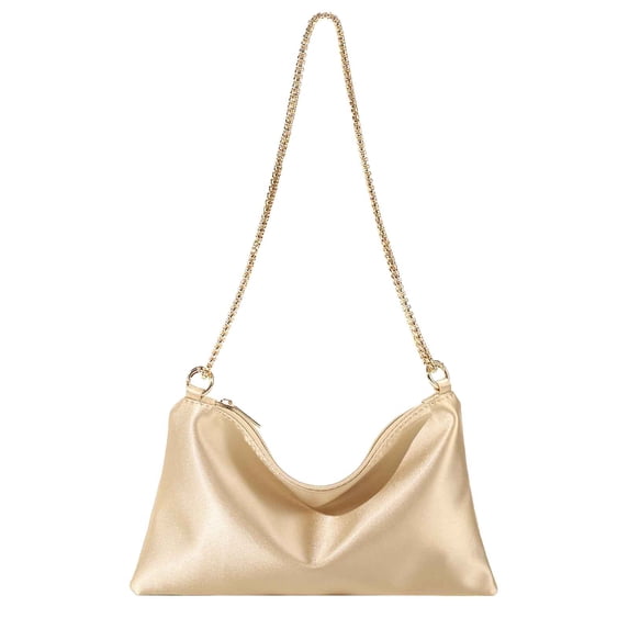HGIEYS Womens Satin Evening Handbag Wedding Prom Clutch Purse Party Formal Clutches Shoulder Bag