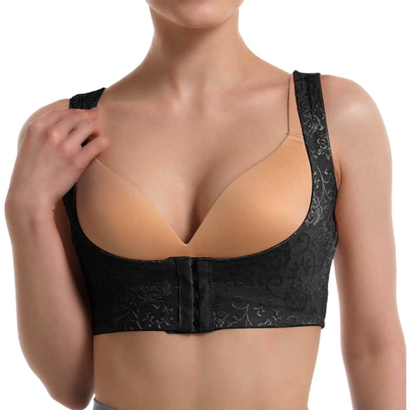 HGIEYS Womens Seamless Arm Shaper Compression Vest Post Slimmer Humpback Posture Corrector Tops Shapewear