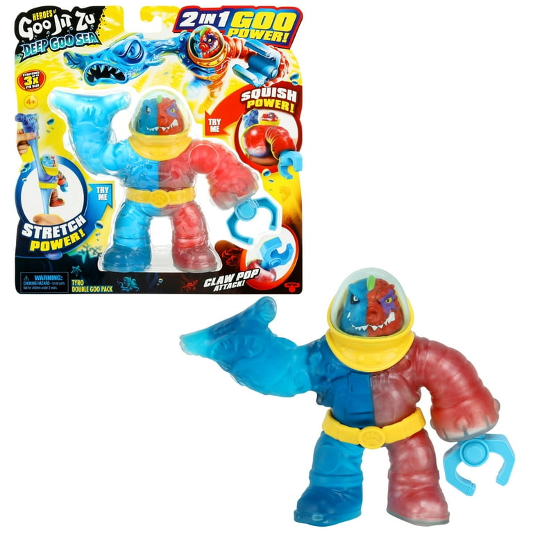 その他 GO GOo HGJZ Heroes of Goo Jit Zu Stretch Character, Tyro Double Goo