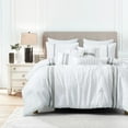 thumbnail image 1 of HGMart Bedding Comforter Set Bed In A Bag - 7 Piece Luxury Sets - Bedroom Comforters, Queen Size, Limor, 1 of 5