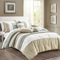 thumbnail image 1 of HGMart Bedding Comforter Set Bed In A Bag - 7 Piece Luxury microfiber Bedding Sets - Oversized Bedroom Comforters,King, 1 of 5