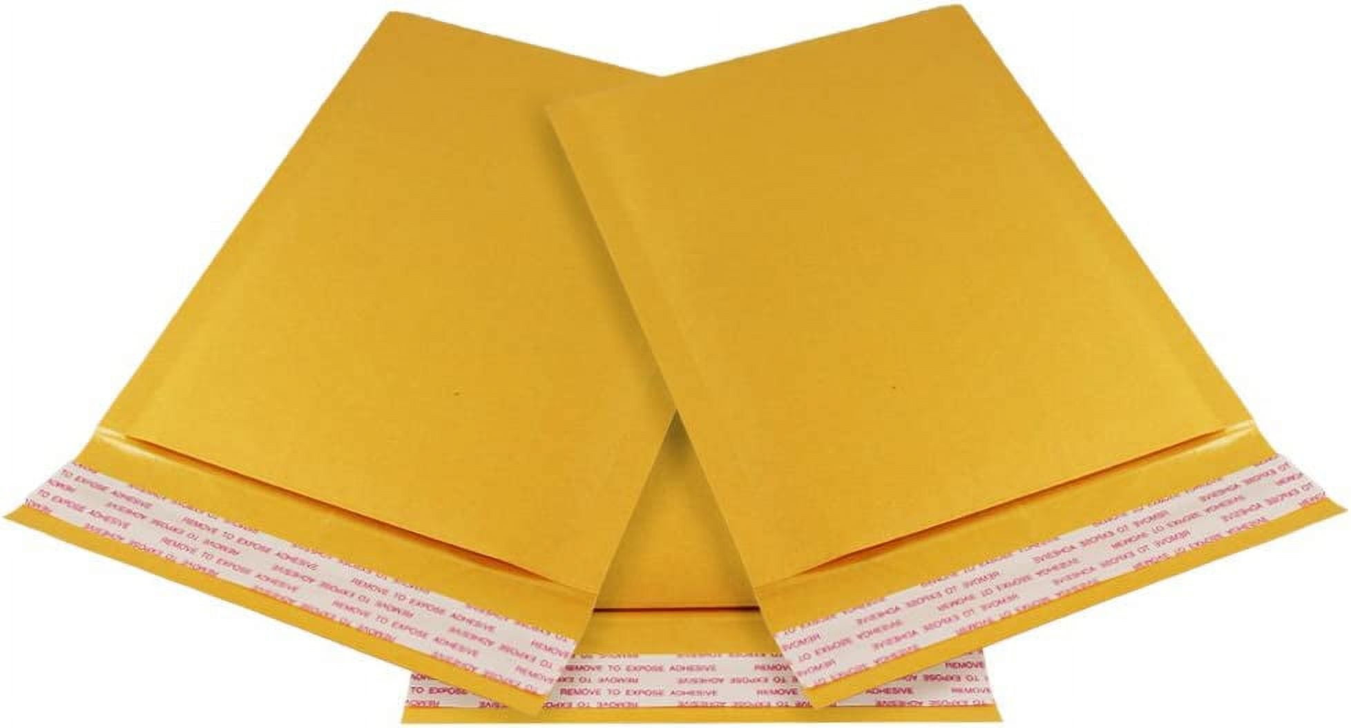 HGP 000 XL, 5" x 8", 500 Pack, Kraft Bubble Mailers Padded Shipping