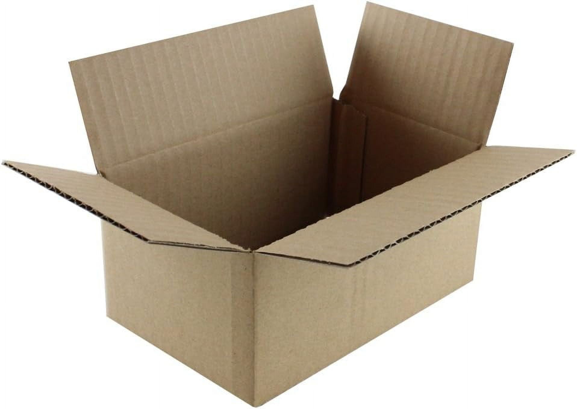 HGP 8" X 6" X 5", 5 Pack, Corrugated Cardboard Shipping Mailing Moving Boxes