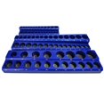 HGSKEO Magnetic Socket Organizer Set 3 Pcs Blue Metric Socket Tray Set hgskeo-magnetic-socket-organizer-set-3-pcs-blue-metric-socket-tray-set