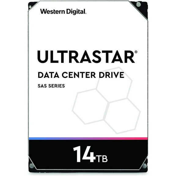 HGST 0F31052 3.5inch 14TB 7200RPM 512MB SAS 12Gb/s 512e SE Ultrastar DC HC530 Bare