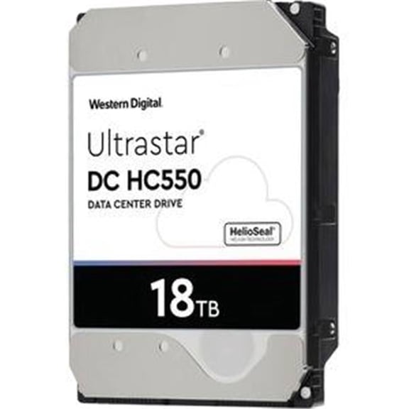HGST  3.5 26.1MM 18TB 512MB 7200RPM SAS ULTRA 512E SE P3 DC HC550