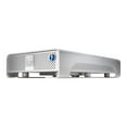 thumbnail image 1 of G-Technology G-DRIVE GDRETHPB40001BDB - Hard drive - 4 TB - external (desktop) - USB 3.0 / Thunderbolt - 7200 rpm - integrated heatsink - silver, 1 of 5
