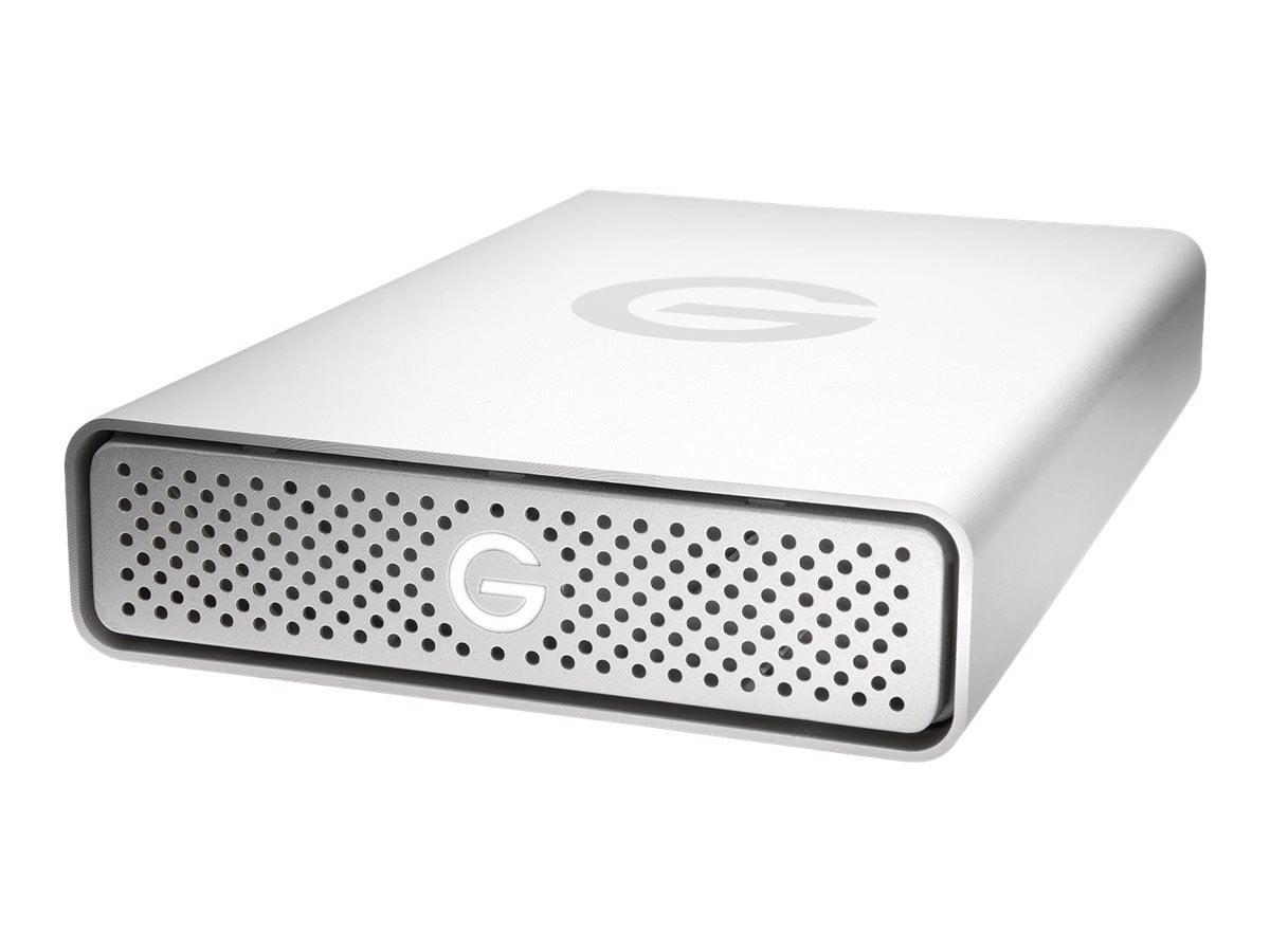 G-Technology G-DRIVE USB G1 GDREU3G1PB40001BDB - Hard drive - 4 TB - external (desktop) - USB 3.0 - 7200 rpm - buffer: 64 MB - silver