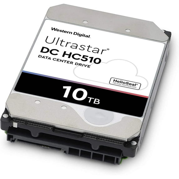 HGST Ultrastar He10 - 10TB 3.5" 7.2K SATA III 6GB/s HUH721010ALE600 0F27477 HDD